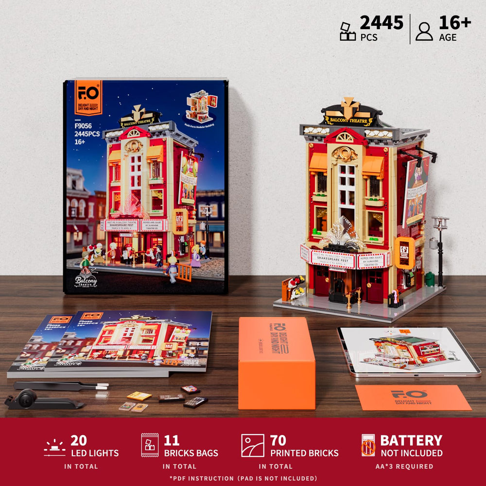 FUNWHOLE Balcony-Theatre modular-city compatibility helps expand urban displays.