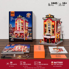 FUNWHOLE Balcony-Theatre modular-city compatibility helps expand urban displays.