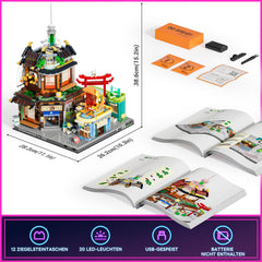FUNWHOLE collectible minifigs and robots enhance storytelling with neon city characters