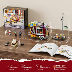 FUNWHOLE compact display piece is ideal for shelves and desks.