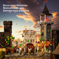 FUNWHOLE Crossbow included adds historical flair for display setups and imaginative play.