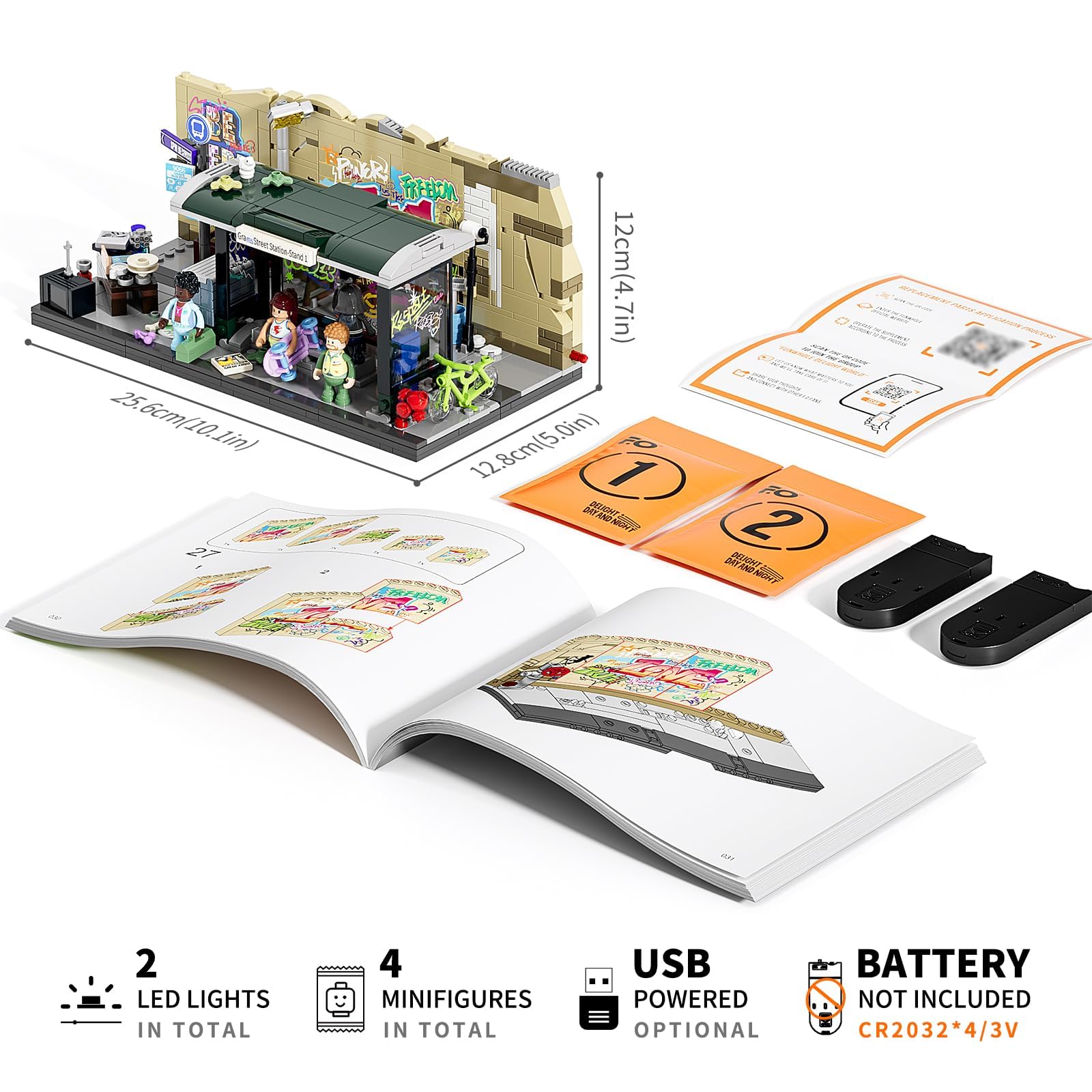 FUNWHOLE Detailed figures collection brings expressive characters to life in scenes.