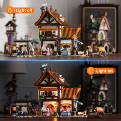 FUNWHOLE Tailor Shop rooftop storage room adds extra space for props and decor.