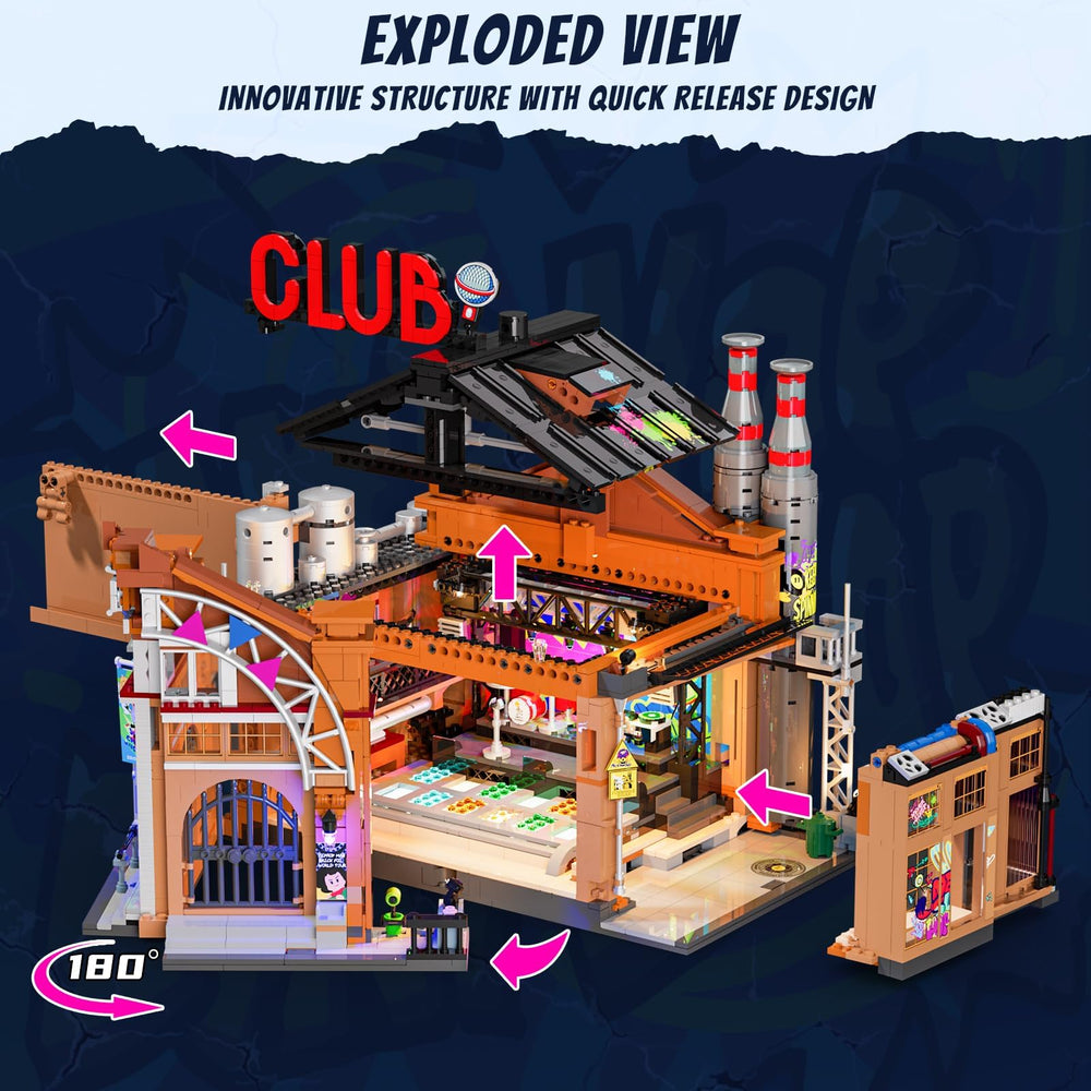 FUNWHOLE minifigs dynamic characters fuel storytelling in a modular city.