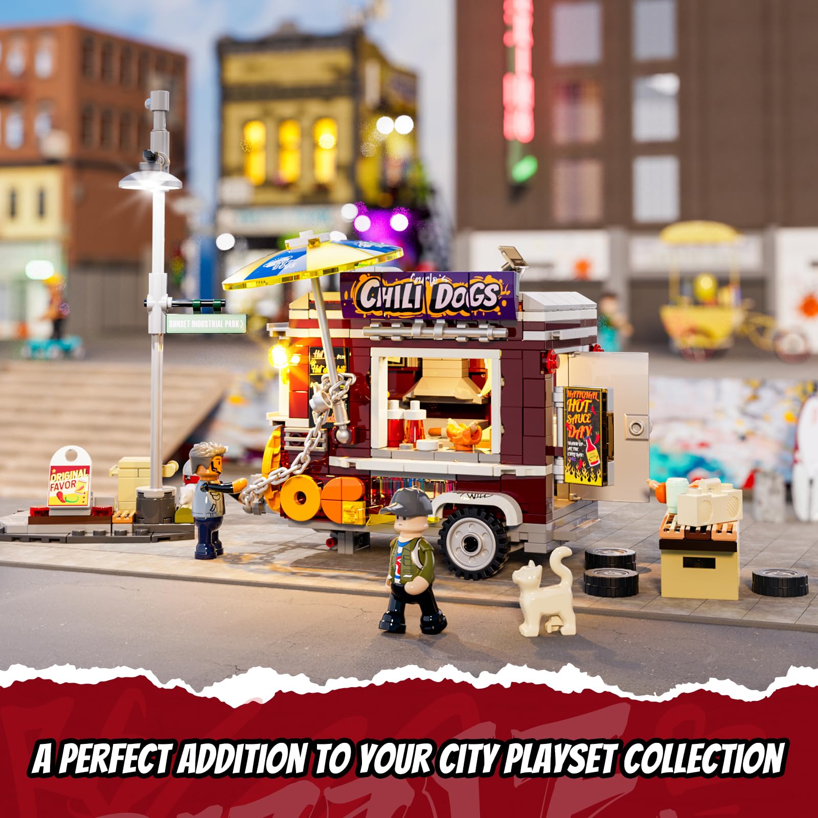 FUNWHOLE modular city compatibility enables seamless kit integration.