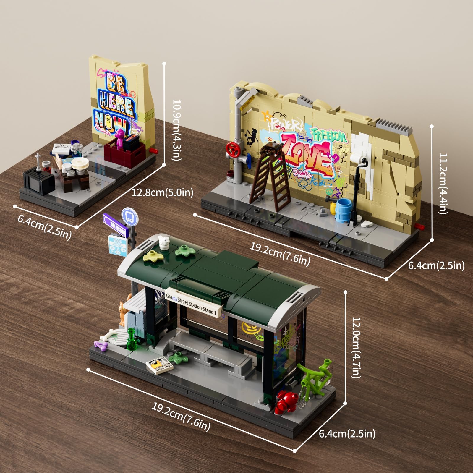 FUNWHOLE Printed bricks showcase four designs for richer building experiences.