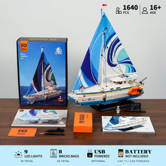 FUNWHOLE La Brisa showcases a 52.5 cm hull, ideal for TV cabinets and shelves