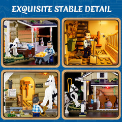 FUNWHOLE stable gates and tack tools enable authentic care scenarios