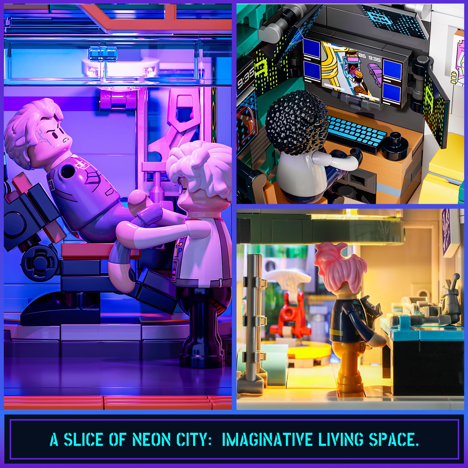 FUNWHOLE Weather-Responsive Balconies enhance interactive cyberpunk realism