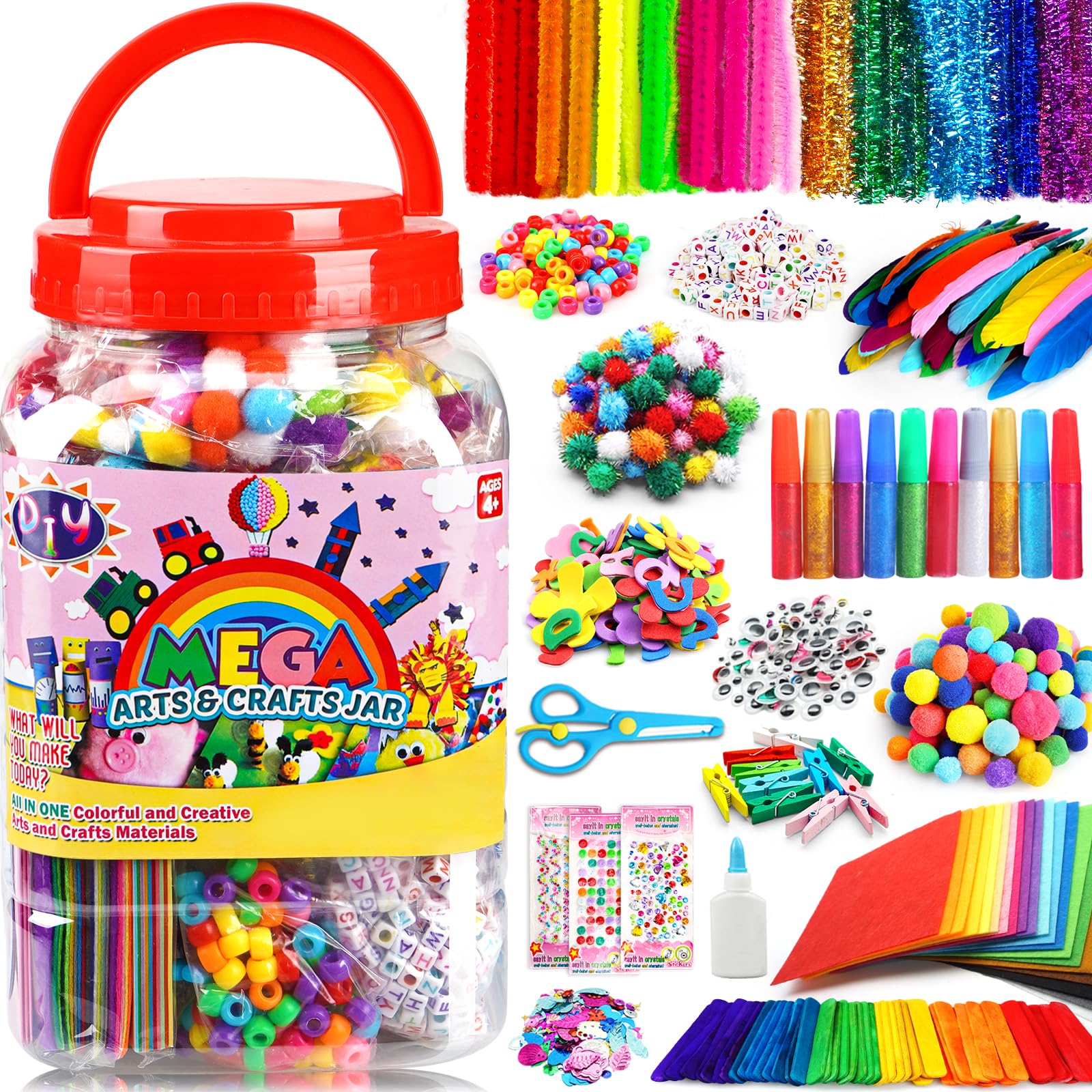 FUNZBO pipe cleaners for kids crafts spark imagination and hands-on play
