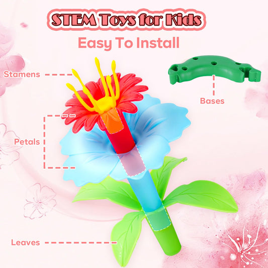 Funzbo bright petal pieces highlight colorful components for creative floral designs.