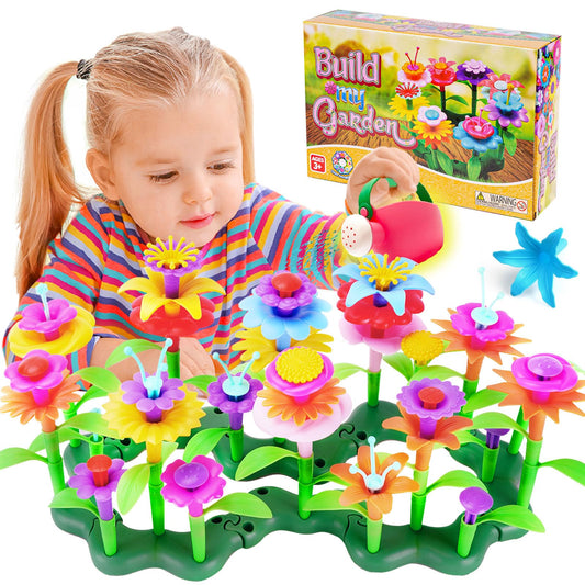 FUNZBO flower petals parts for bright garden designs and creative play
