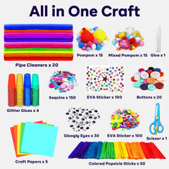 FUNZBO glitter glue sticks pack enhances sparkle for festive art projects at home