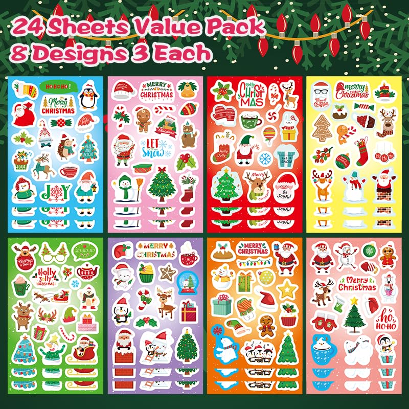 FunzPlay 24-sheets 399-stickers collection adds colorful decor to crafts