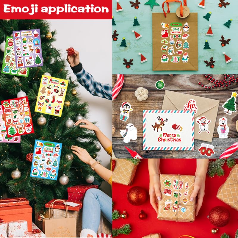 FunzPlay stickers decorate envelopes, gift tags, and seasonal crafts