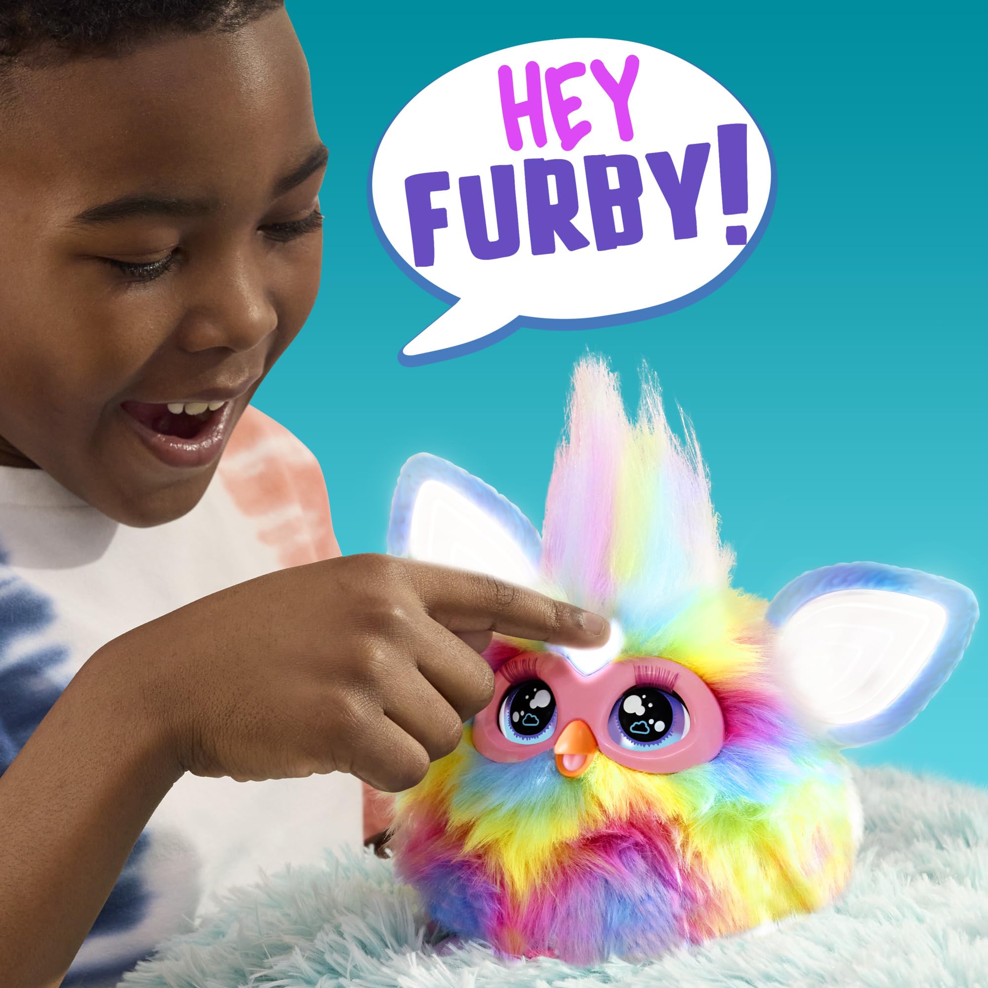 Furby clip-on beads fashion set for customizable outfits.