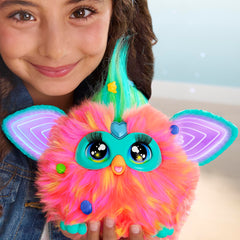 Two Furby Corals interact for shared storytelling experiences.