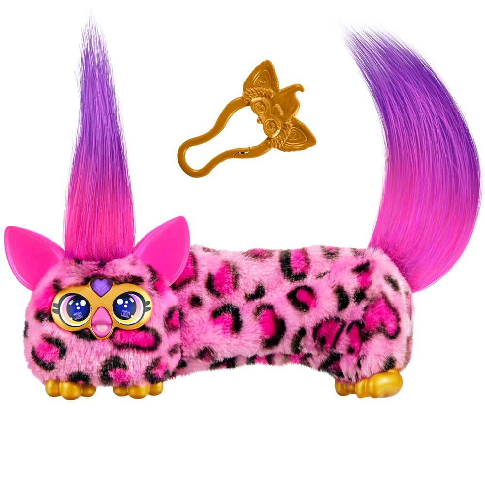 Furby DJ Furblets Kitt-Ee-Luv stretches for silly sound effects on the go.