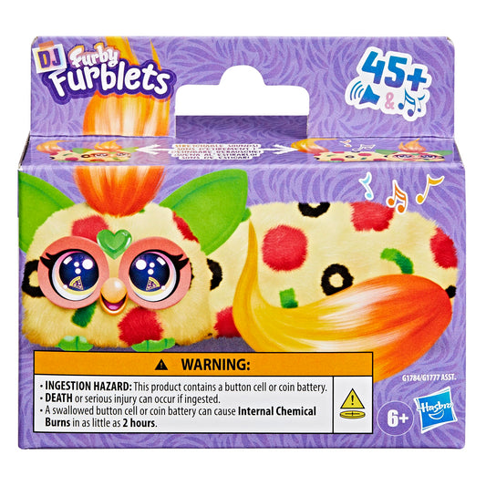 Furby DJ Furblets Pepp-Oh-Roni heart gem plays tunes.