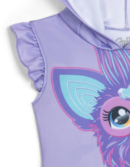 Furby dress uses soft fabric, comfortable all-day wear during birthdays, holidays, and playdates.