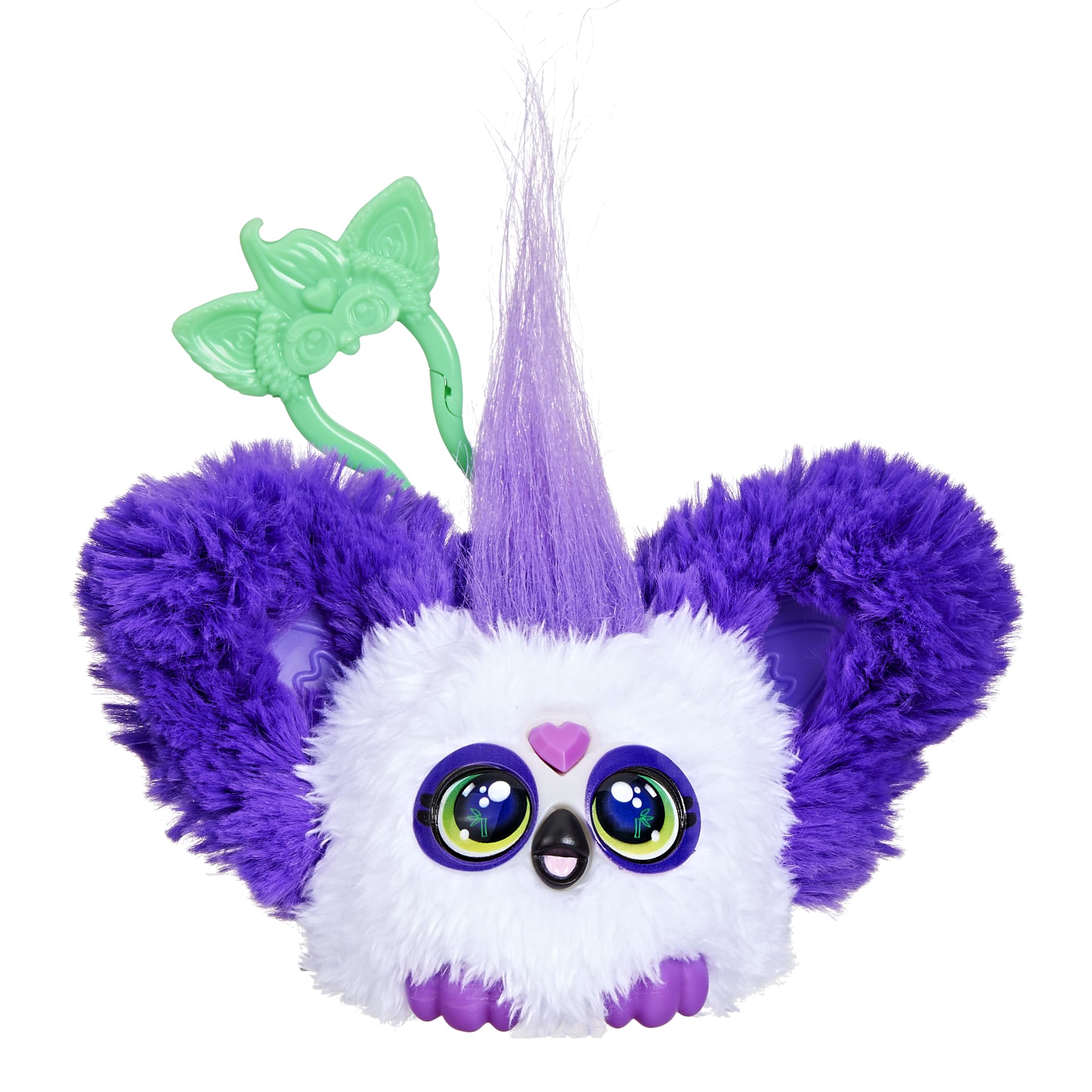 Furby Bam-Boo panda mini plush with backpack clip for on-the-go fun