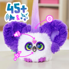 Furby Bam-Boo 2-inch travel toy fits in backpacks and bags