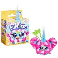 Furby Dah-Tee offers multi-activate play with beak, heart gem, and head press.