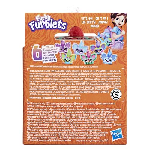 Furby Furblets Mello-Nee heart gem touch activates mellow tunes