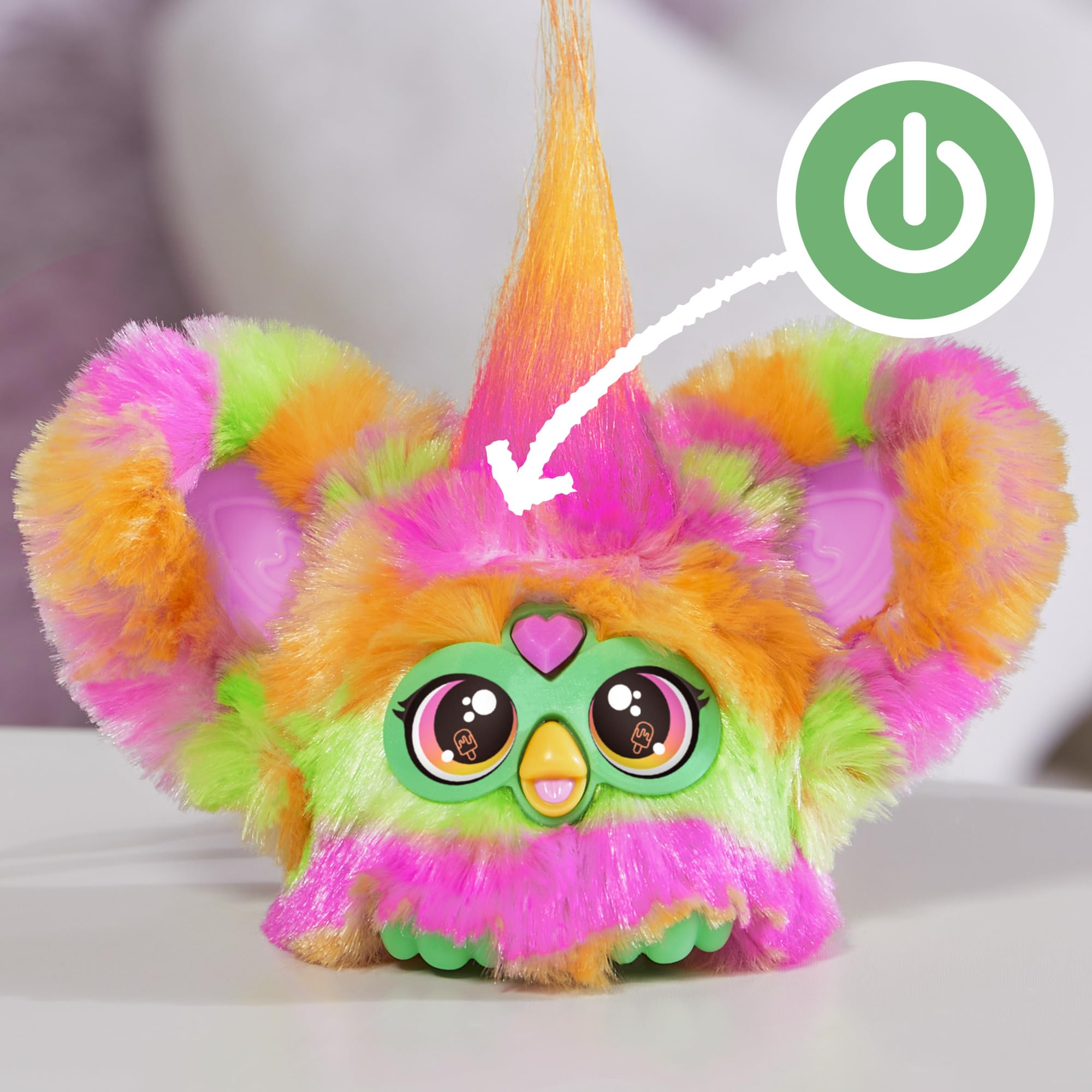Furby Furblets Par-Tay try-me mode preview sounds.