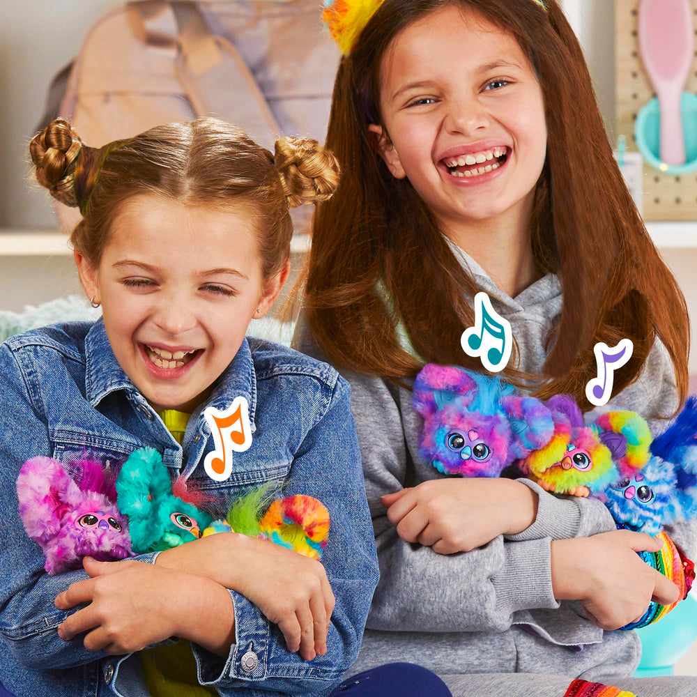 Furby Furblets peekaboo ears pop for playful interaction.
