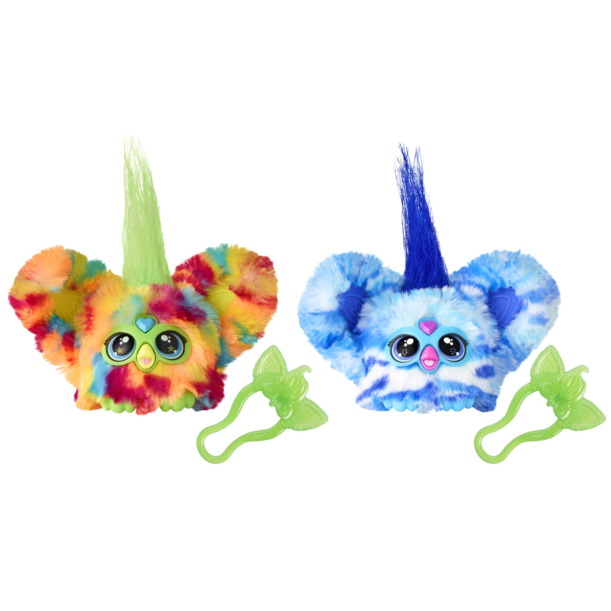 Furby Furblets Pix-Elle with multicolor fur, a portable musical friend.