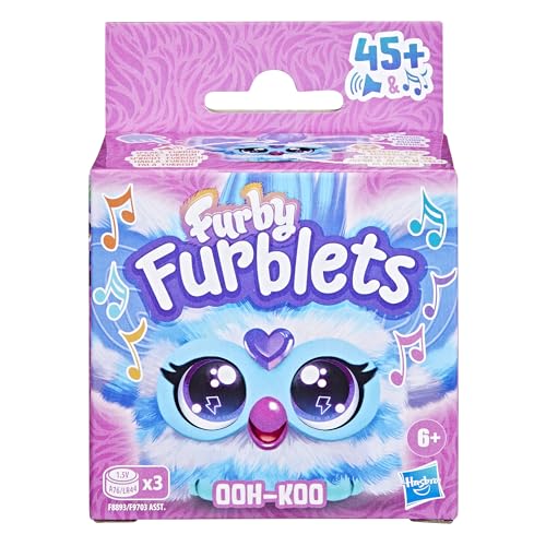 Furby Furblets Ooh-Koo rocking out with a catchy rock tune for portable fun