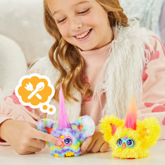 Swee-Dee Furblets close-up face in multicolor plush
