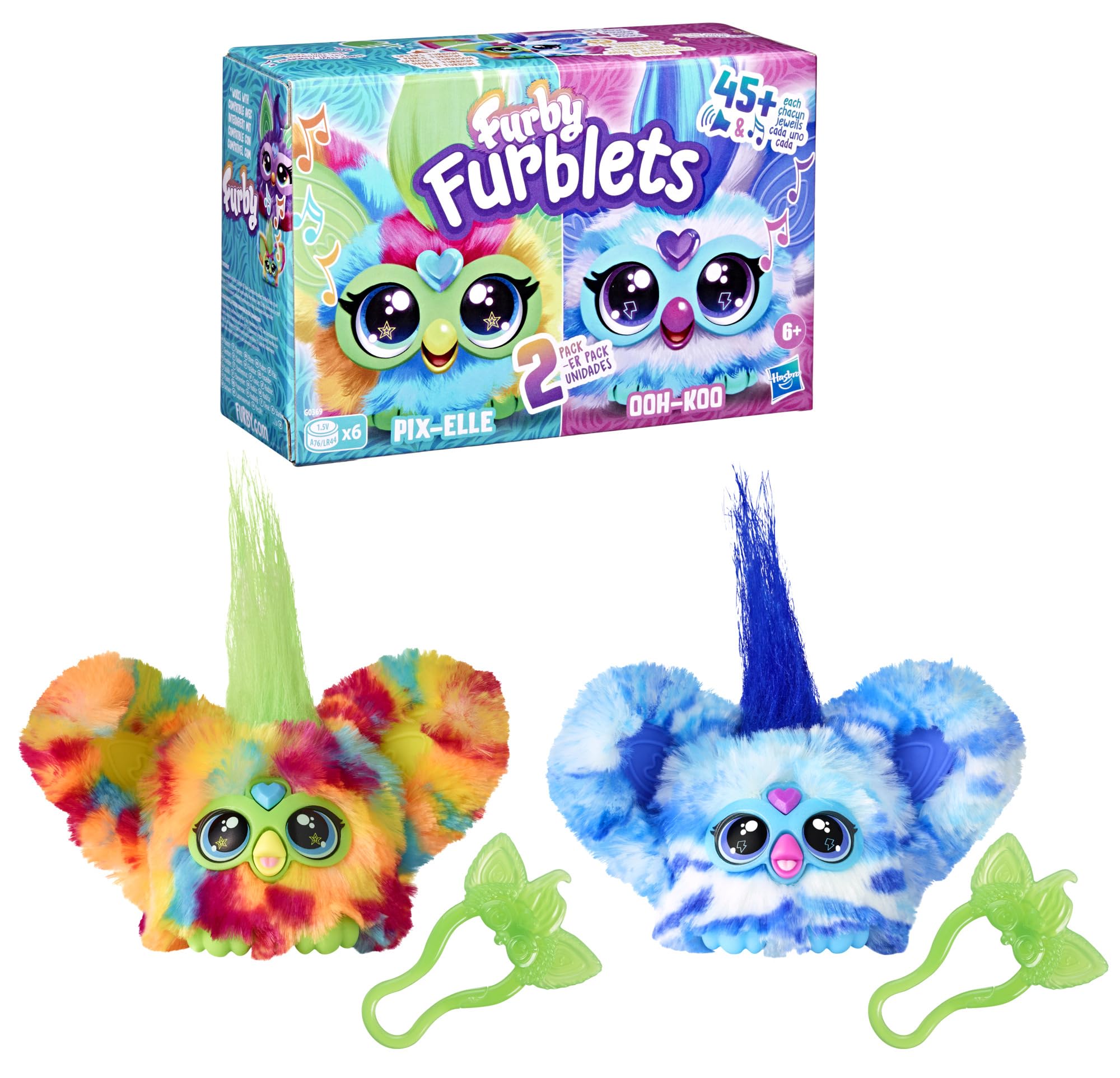 Furby Furblets three activation methods add variety to playtime.