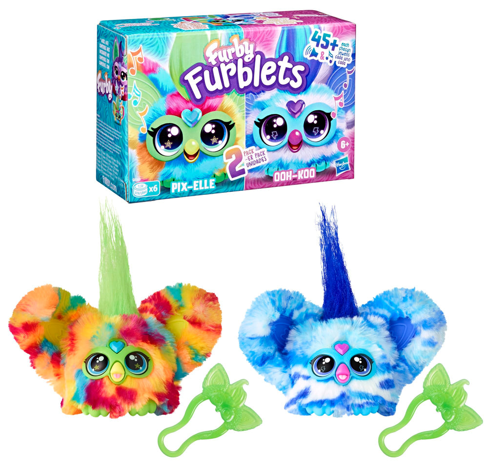 Furby Furblets three activation methods add variety to playtime.