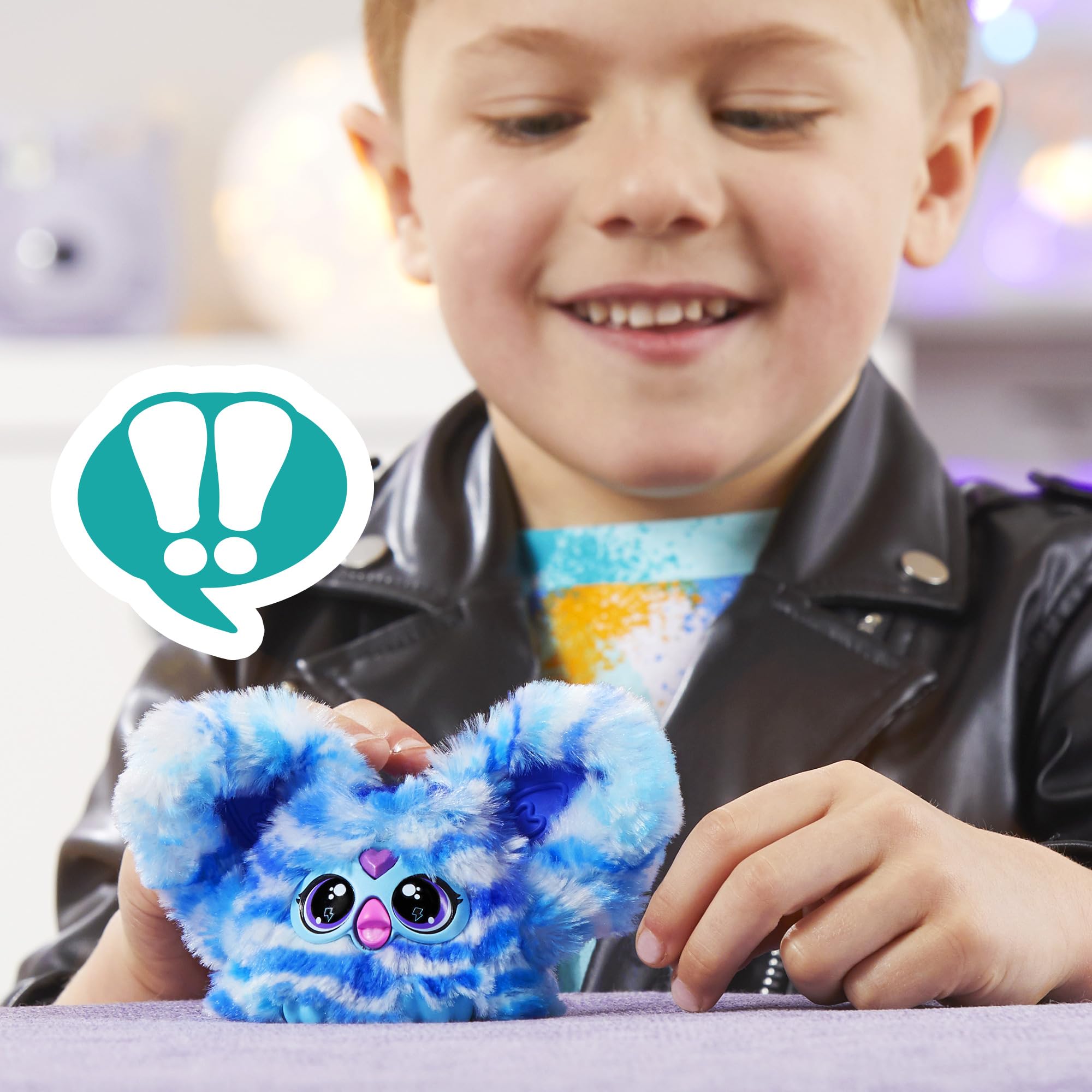 Furby Furblets mini size fits easily into bags for travel fun