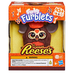 Wiggly ears add playful charm to the candy plush Furby Furblets.