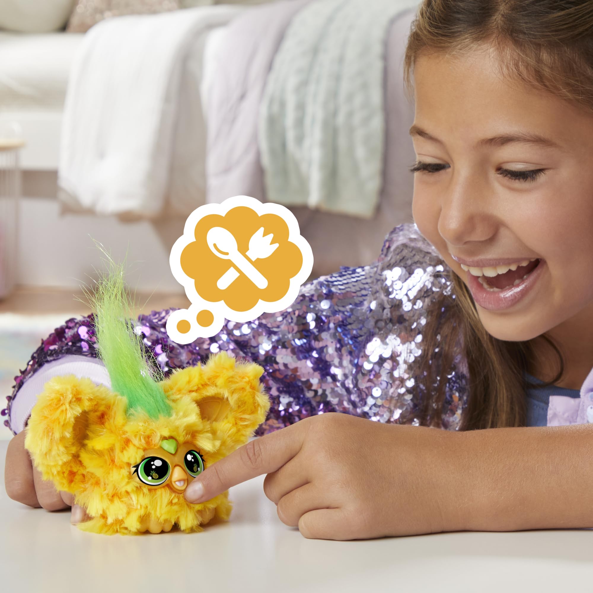 Works with Furby in Furdar mode for shared little-friend fun.