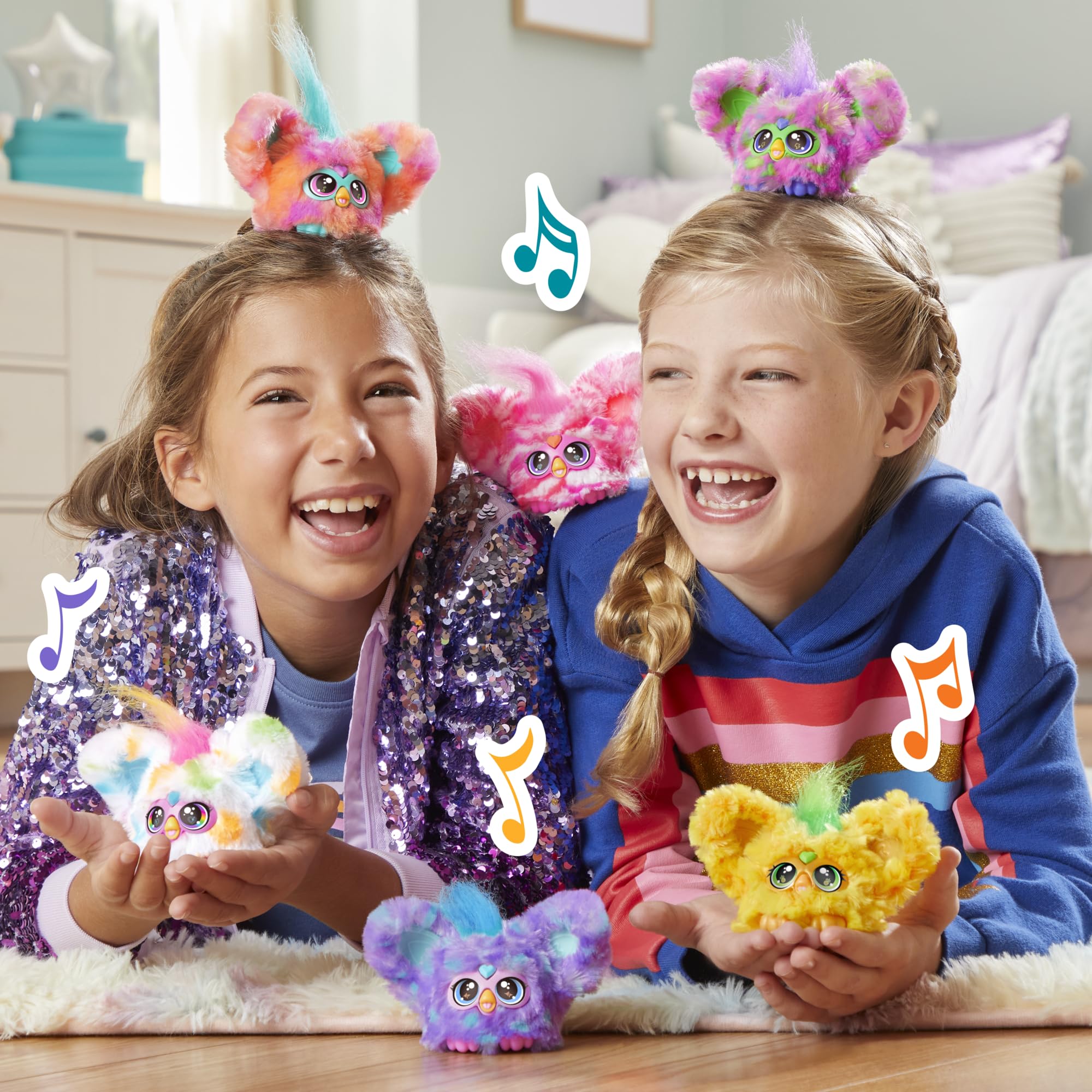 Durable, surface-clean plush designed for busy kids and travel.