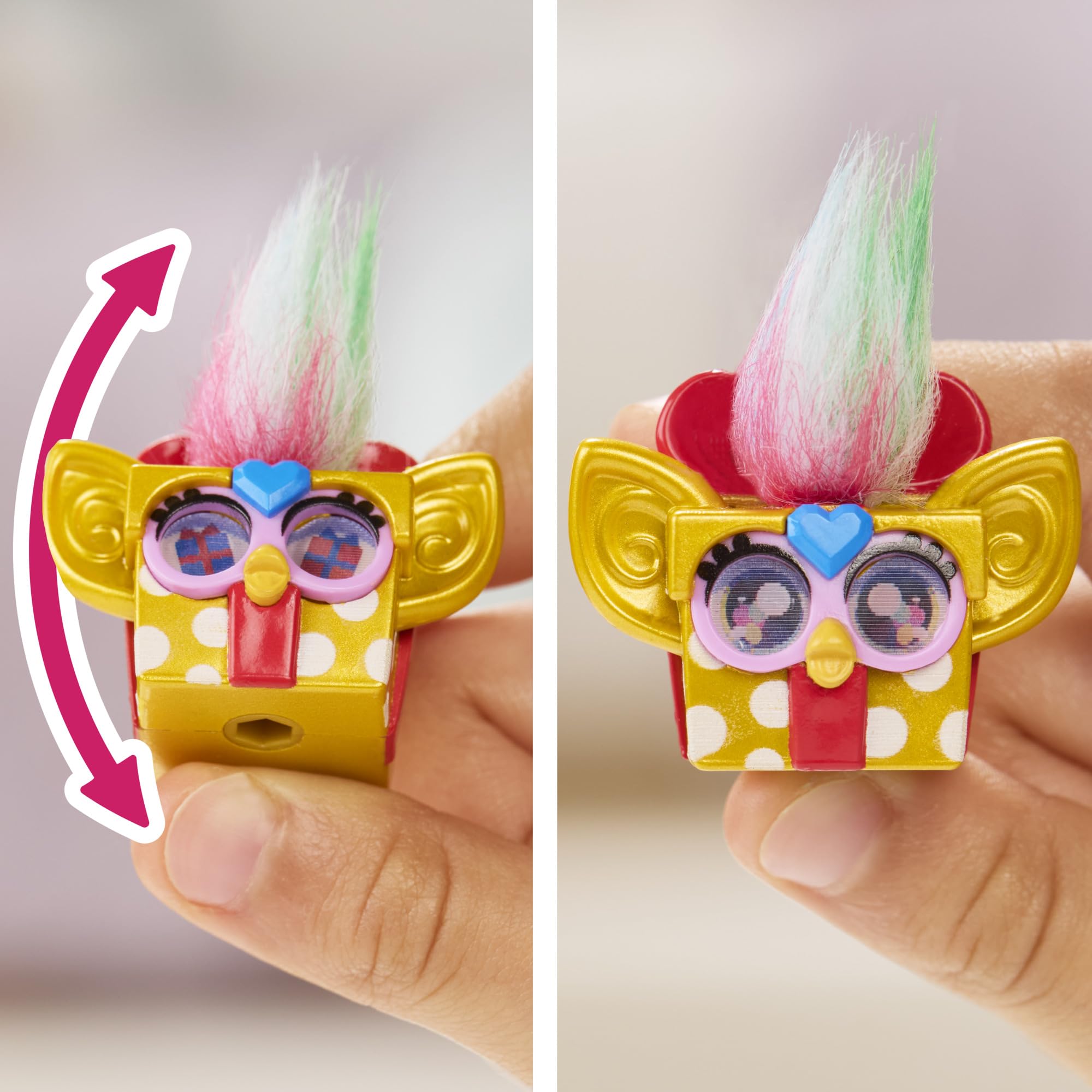 Furby Minis 1-inch figures ready for collection, play, and display.