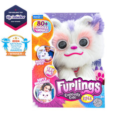 Furlings Aspen interactive reactions encourage responsive play with hugs and gentle touches