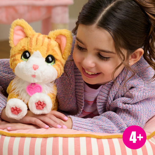 FurReal Bella engages kids with biscuit-making action and friendly meows.