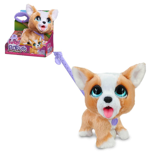furReal Poop-A-Lots Corgi walking toy for engaging pretend play.