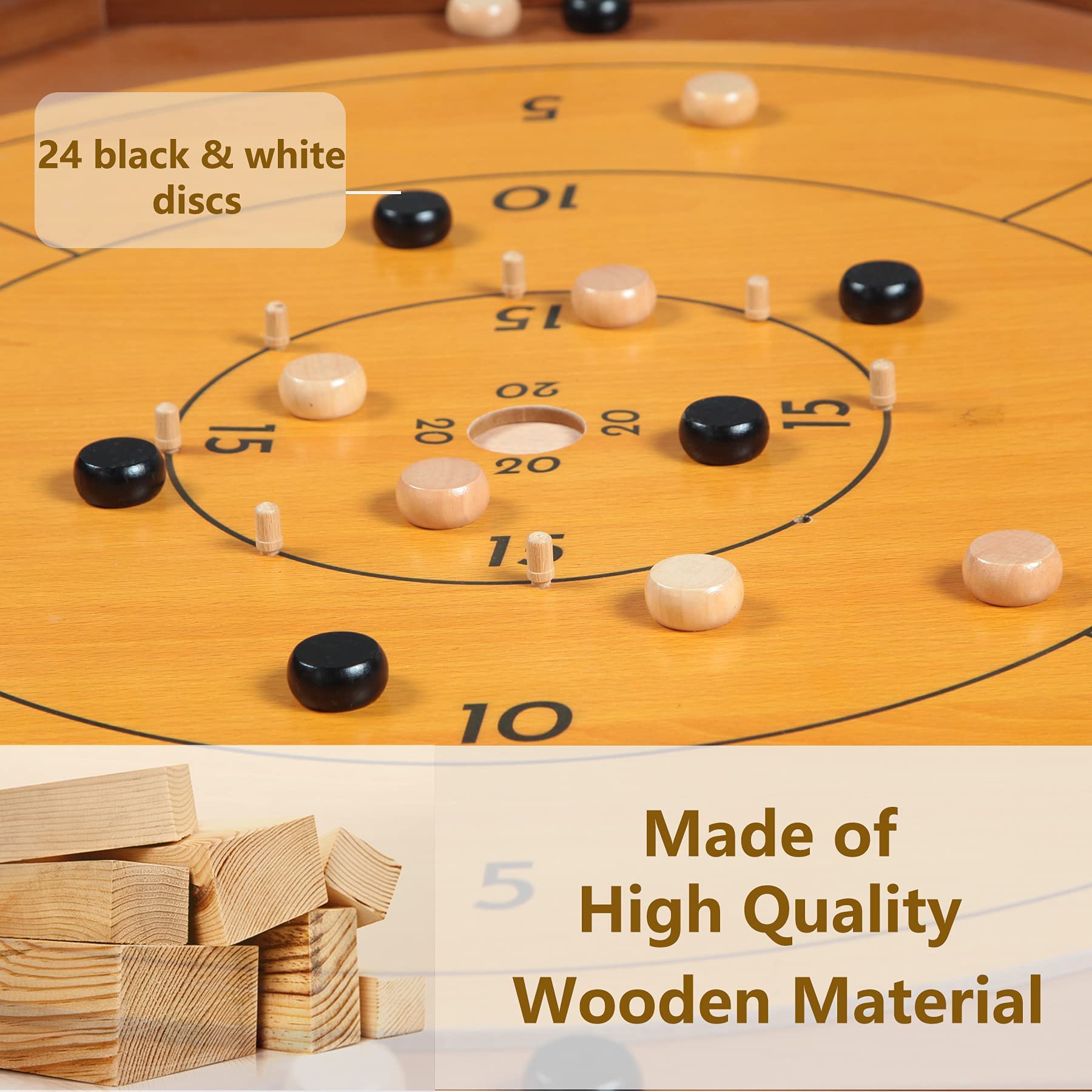 FURUISEN Storage-friendly design allows easy after-play tidying.