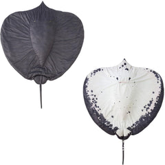 Furvana manta ray blanket offers warm cozy snuggles for couch lounging.