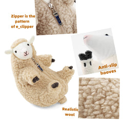 Furvana sheep plush toy, soft texture ideal for bedtime and play