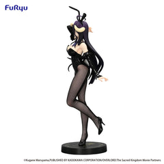 Furyu Albedo Black Bicute Bunnies figure front view ideal for desk or cabinet.
