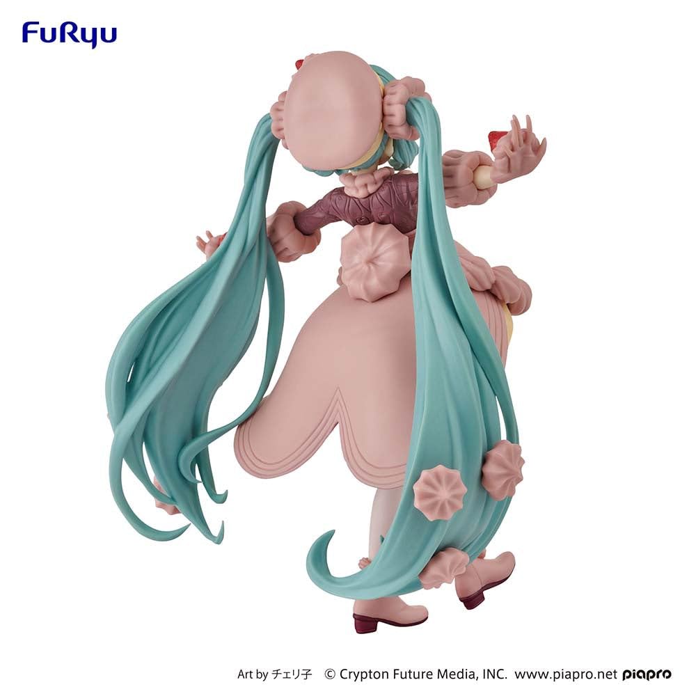Gift-ready Furyu Hatsune Miku SweetSweets figure for fans