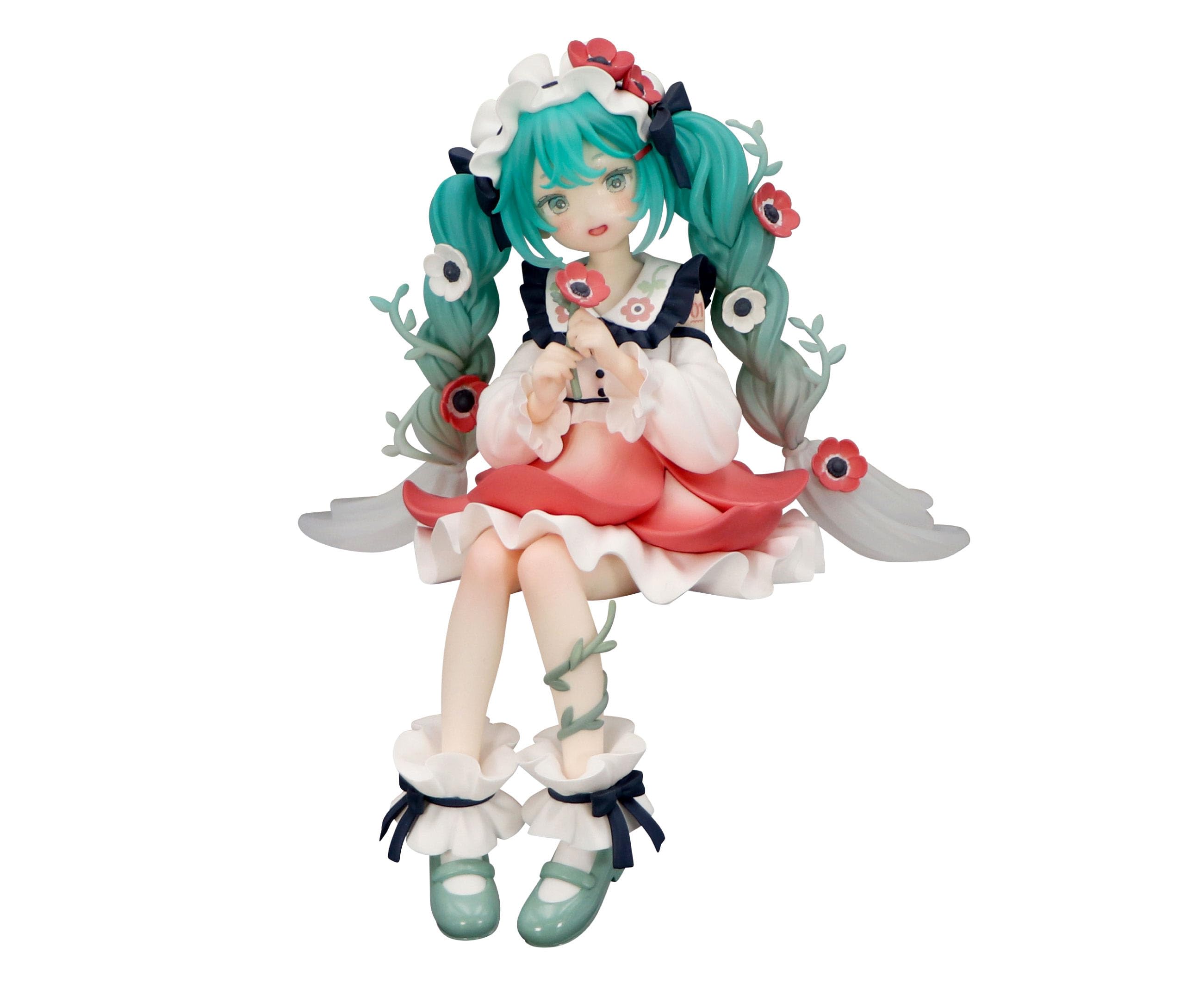 FuRyu Hatsune Miku Flower Fairy Anemone figure front view for display