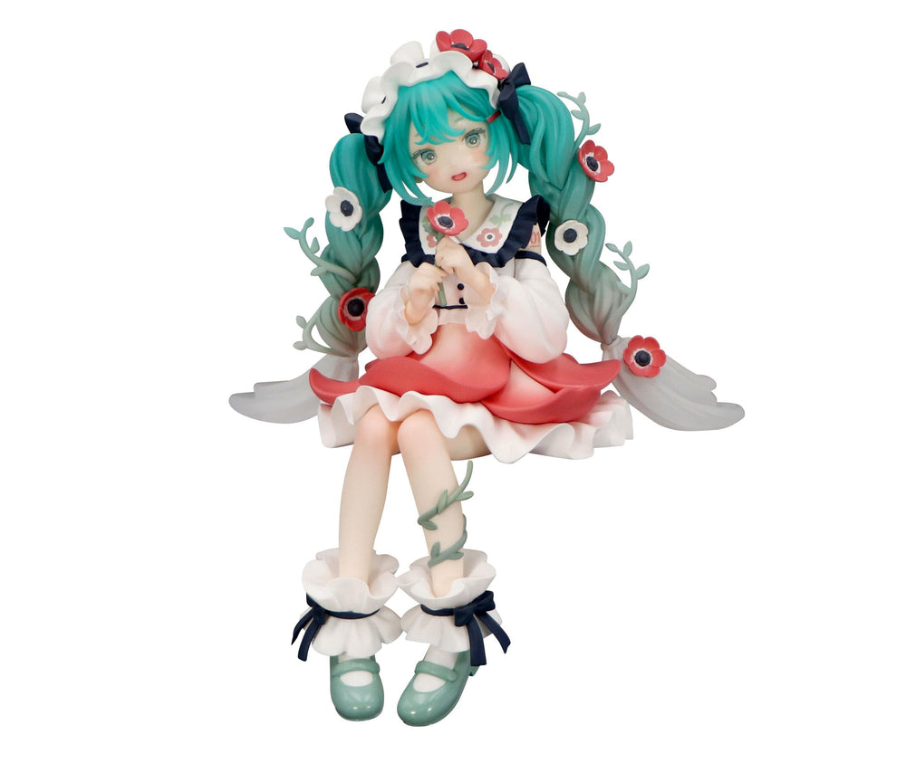 FuRyu Hatsune Miku Flower Fairy Anemone figure front view for display